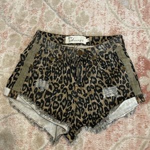 Vintage Havana jean shorts